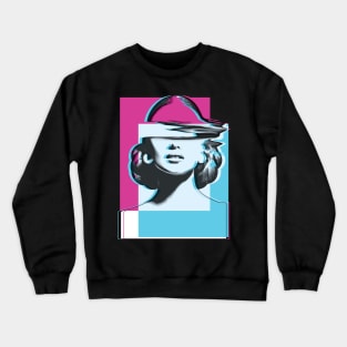 Raver Tshirt Techno Crewneck Sweatshirt